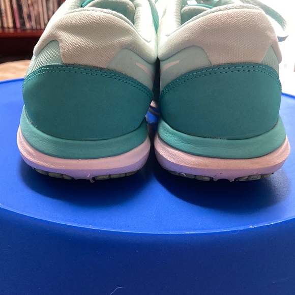 Nike Flex Run turquoise blue lightweight running shoes Women's 7.5 - Picture 3 of 10